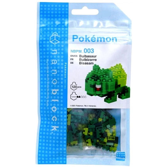 Nanoblock Pokemon Character Pack - Bulbasaur