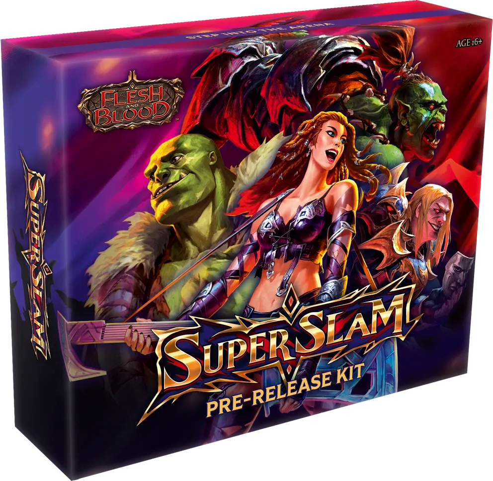 Flesh and blood super slam pre release kit