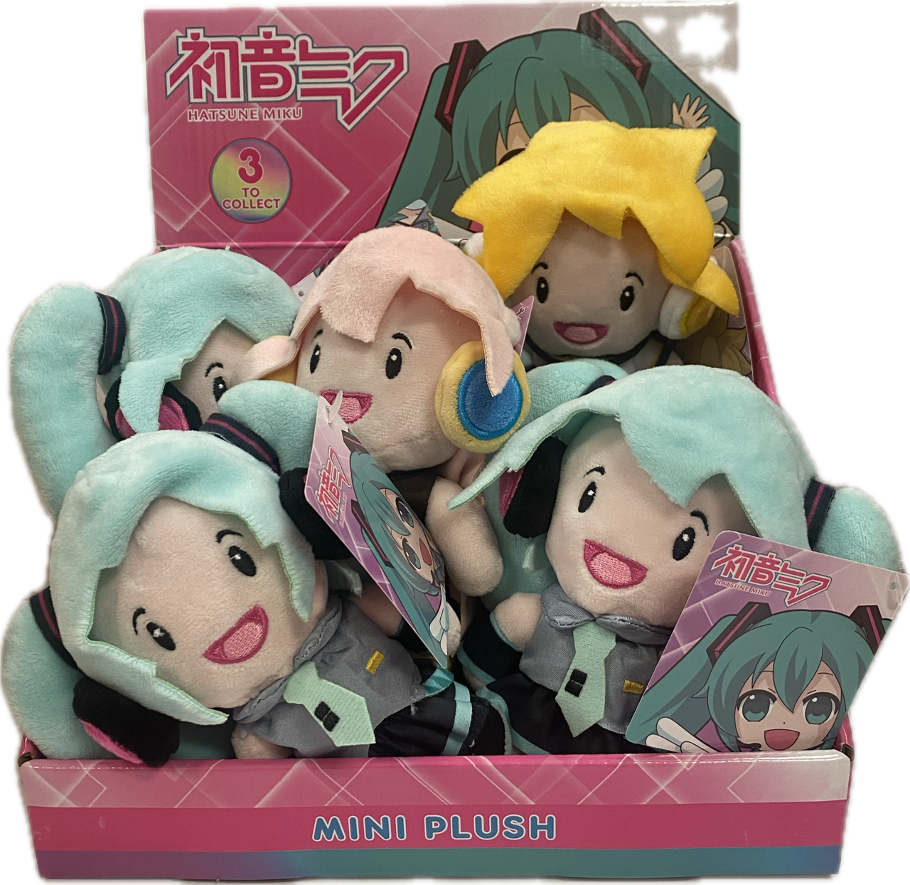 Hatsune miku collectable plush