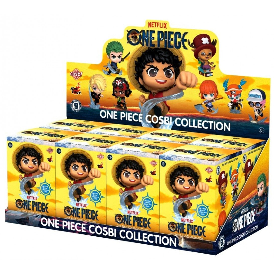 One Piece Cosbi Series Hero Box