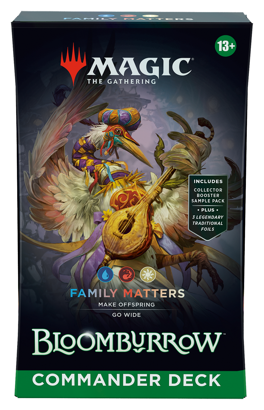 Magic The Gathering Bloomburrow Family Matters Commander Deck