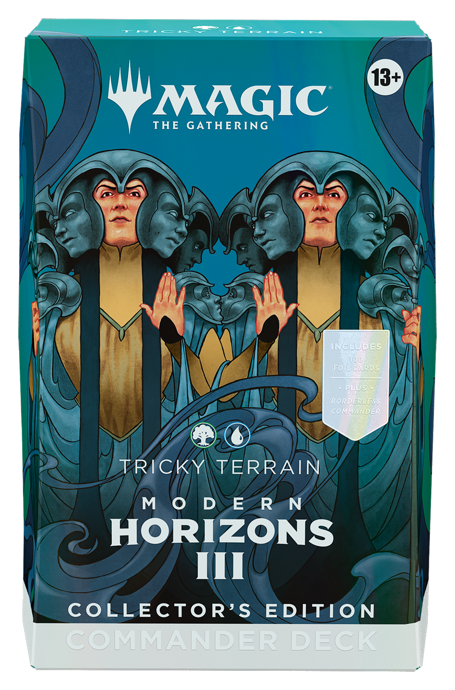 Magic The Gathering Modern Horizons 3 Tricky Terrain Collector Commander Deck