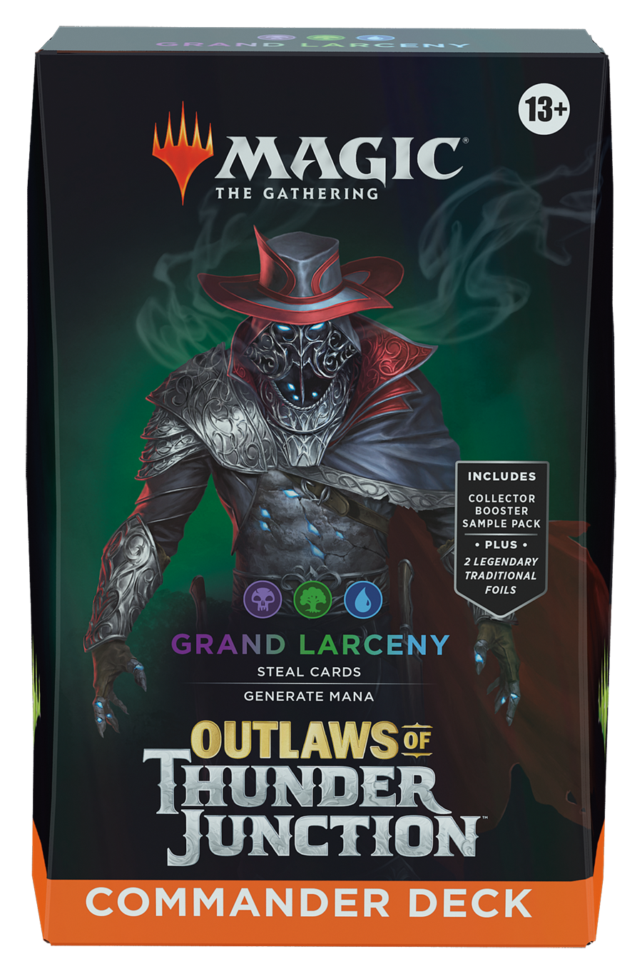 Magic The Gathering Outlaws of Thunder Junction Grand Larceny Commander Deck
