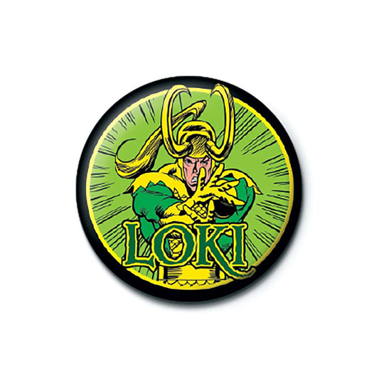 MARVEL COMICS (LOKI) PINBADGE