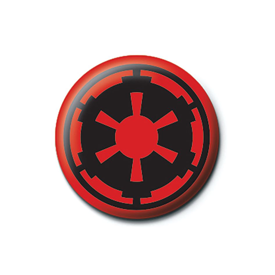 STAR WARS (EMPIRE SYMBOL) PINBADGE