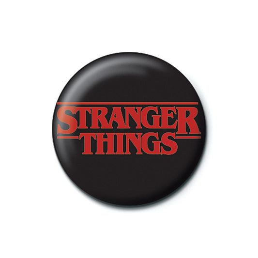 STRANGER THINGS (LOGO) PIN BADGE