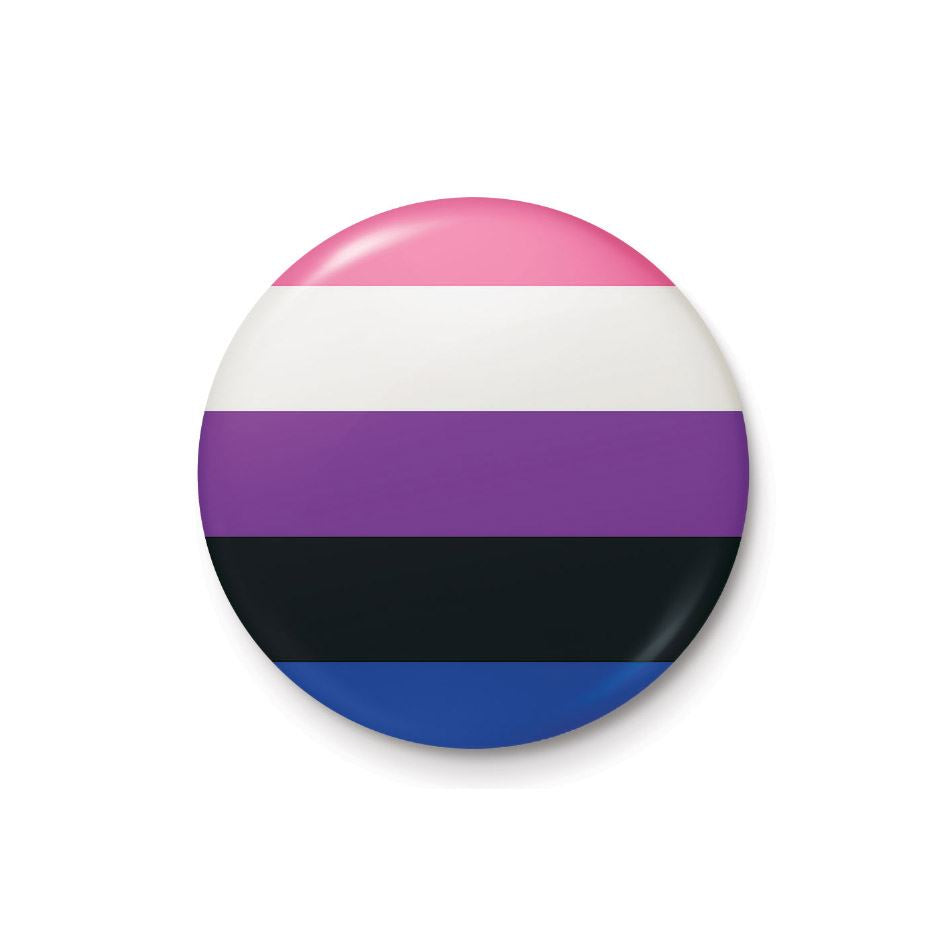 PRIDE (GENDERFLUID) BADGE