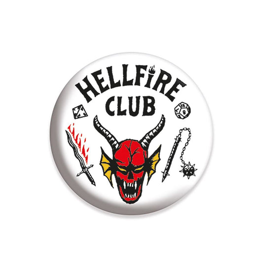 STRANGER THINGS 4 (HELLFIRE CLUB) BADGE