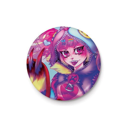 PINKU KULT (BLOODY CUTE) BADGE