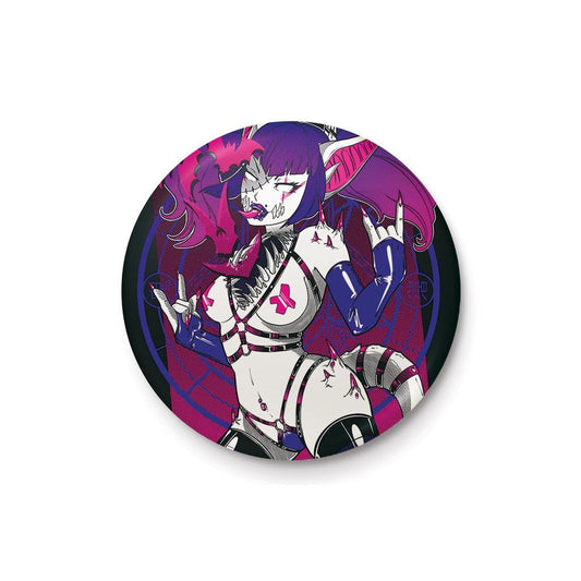 PINKU KULT (METAL VAMPIRIC SUCCUBUS) BADGE