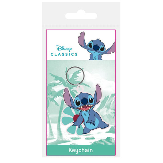 LILO & STITCH (STITCH SMILE) PVC KEYCHAIN