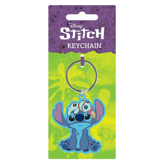 LILO & STITCH (STITCH & SCRUMP) PVC KEYCHAIN