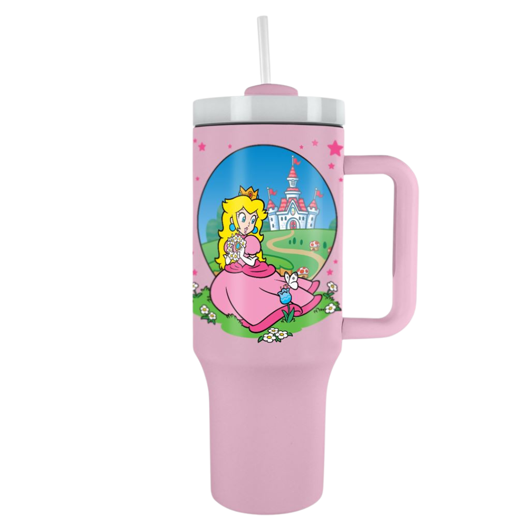SUPER MARIO (PEACH) 40oz TUMBLER