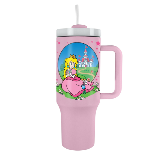 SUPER MARIO (PEACH) 40oz TUMBLER