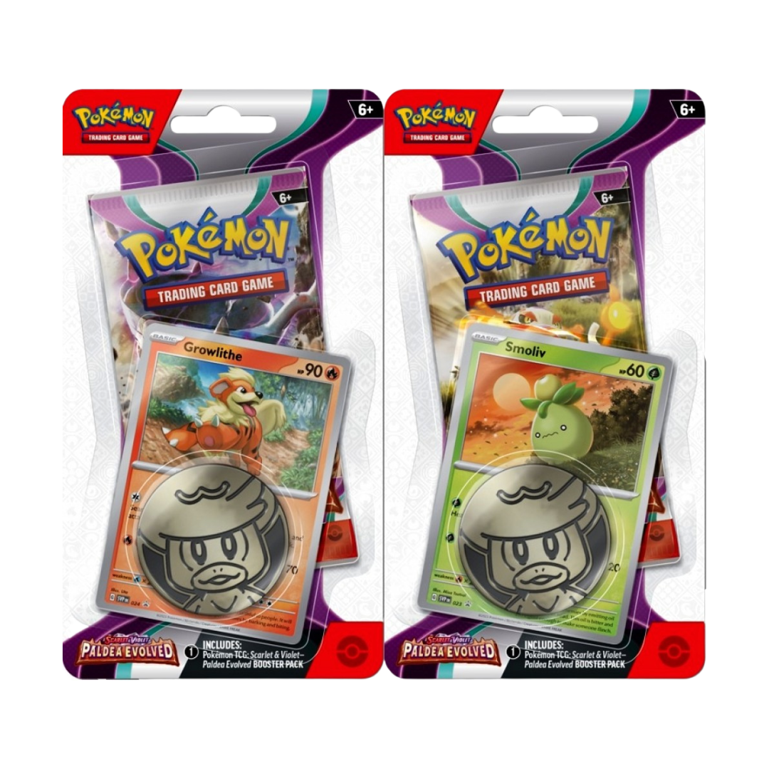 Pokemon Scarlet & Violet 2: Paldea Evolved Checklane Blister