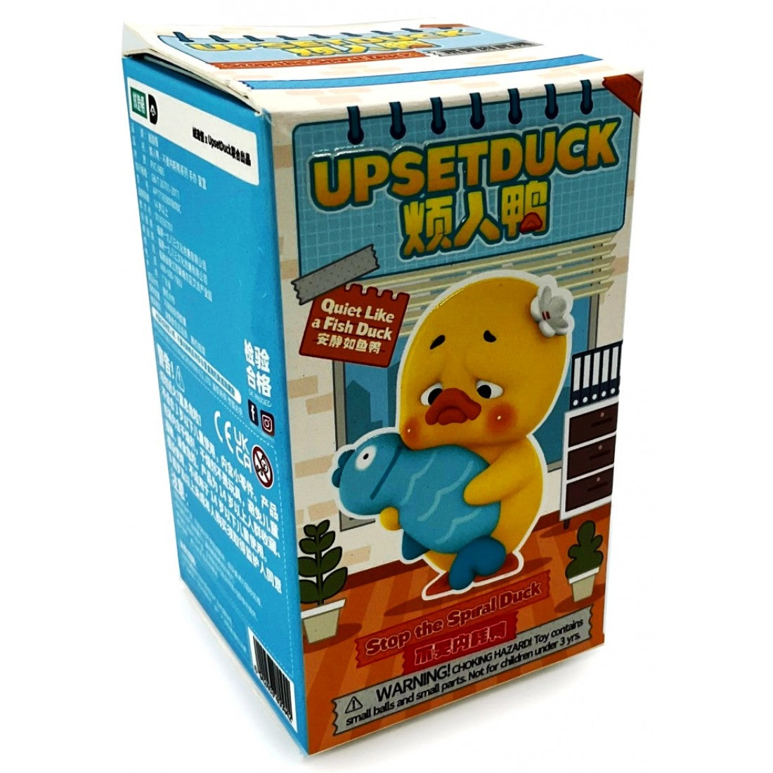 Upsetduck Stop the Spiral 6cm Figure Blind Boxes