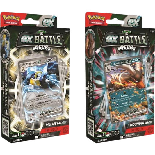Pokémon TCG: Melmetal and Houndoom ex Battle Decks