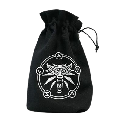 THE WITCHER DICE POUCH GERALT - SCHOOL OF THE WOLF