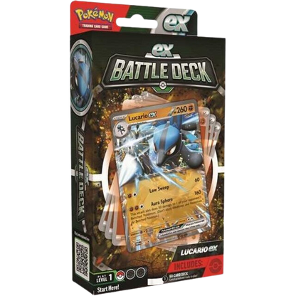 Pokémon TCG: Lucario and Ampharos EX Battle Decks