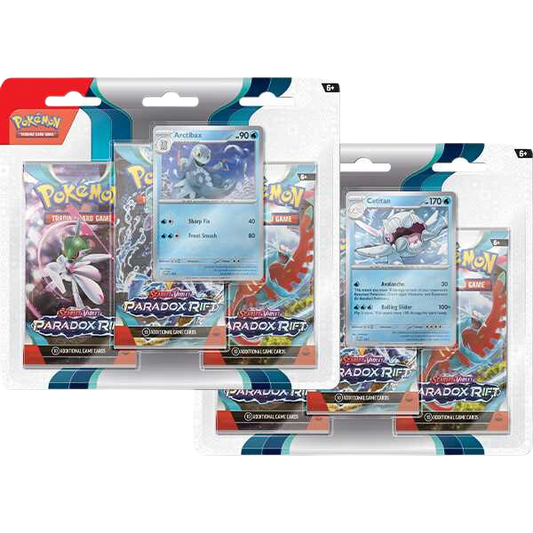 Pokémon TCG: Scarlet & Violet 4 - Paradox Rift - 3-Pack Blister