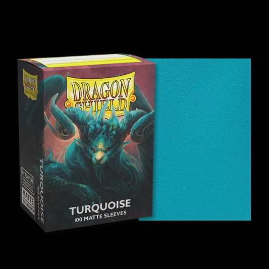 Dragon Shield Turquoise - Players' Choice Matte Sleeves - Standard Size