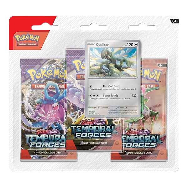 Pokémon TCG: Scarlet & Violet 5 - Temporal Forces - 3-Pack