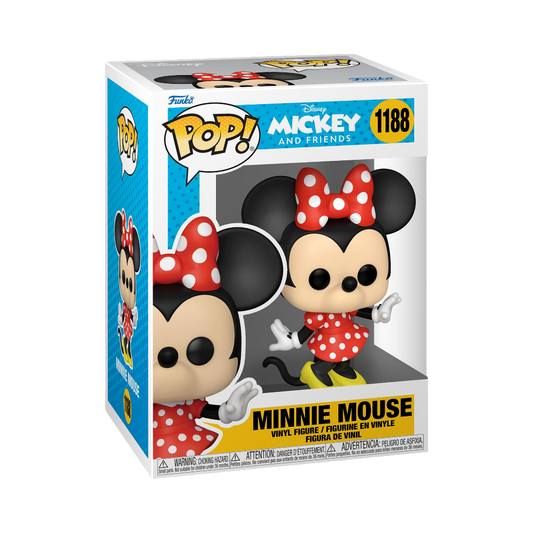 Mickey and friends minnie mouse funko pop figure 1188