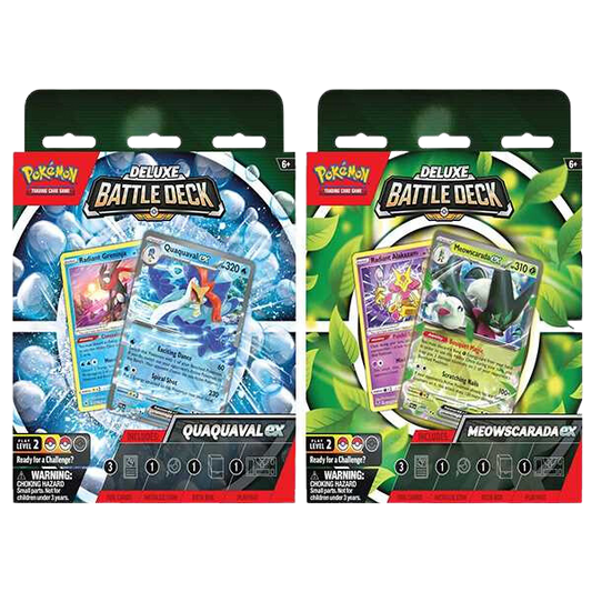 Pokémon TCG: Deluxe Battle Decks - Quaquaval ex/Meowscarada ex