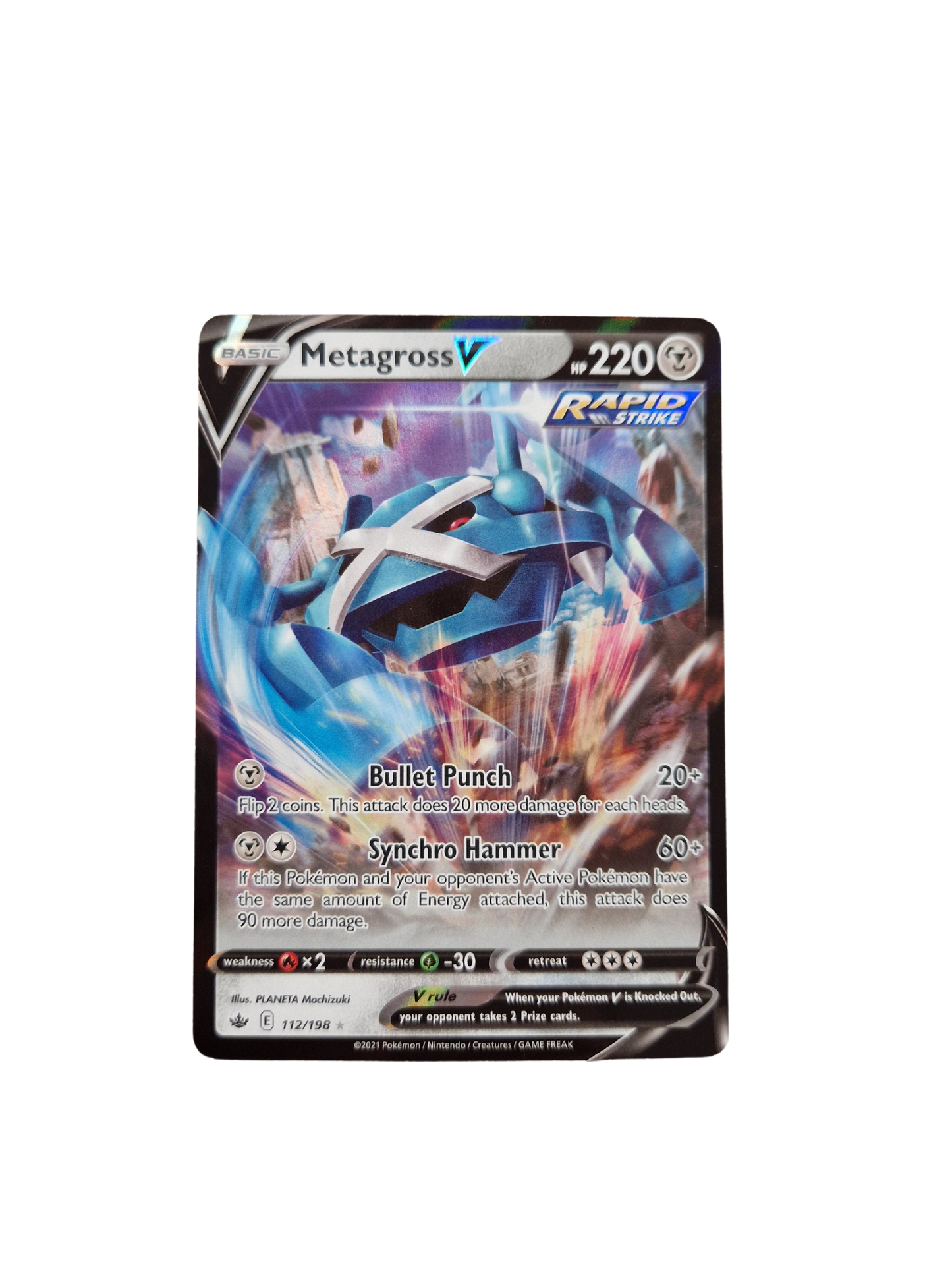 Pokemon Metagross V 112/198
