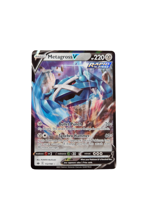 Pokemon Metagross V 112/198