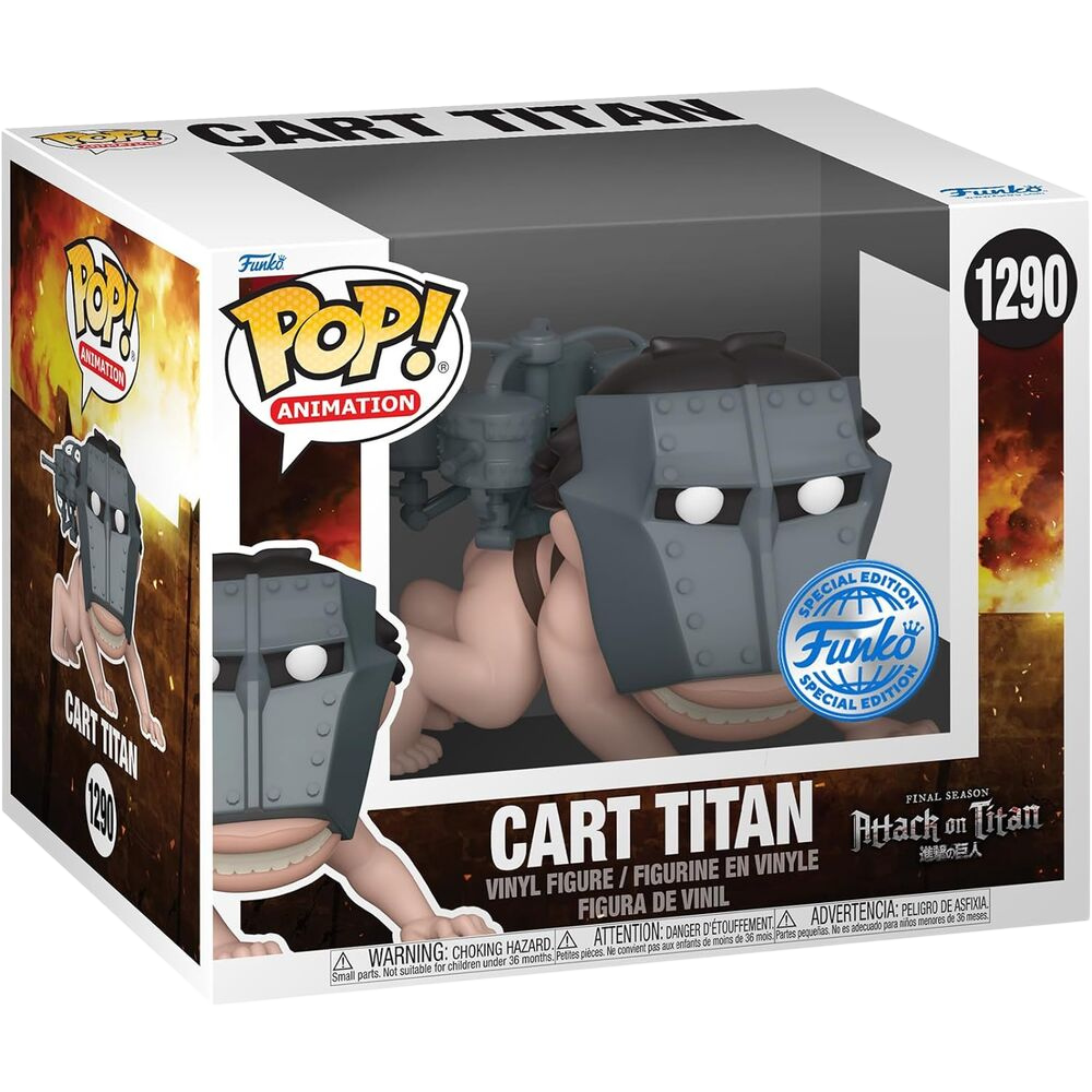 POP figure Super Attack On Titan Cart Titan Exclusive