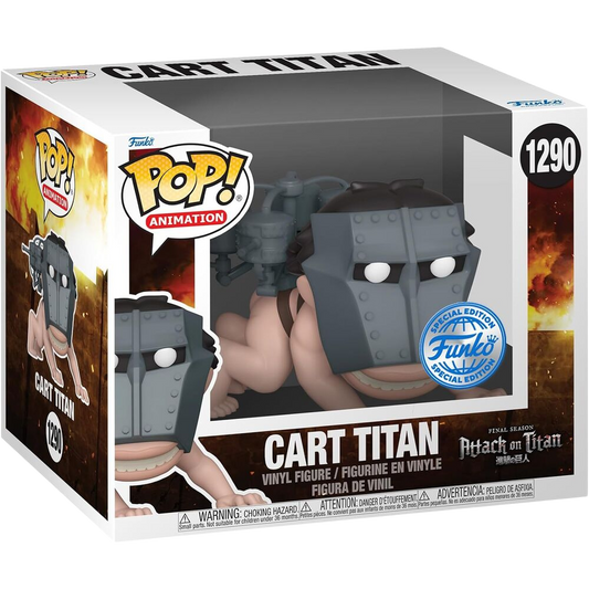 POP figure Super Attack On Titan Cart Titan Exclusive