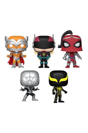 Marvel POP! Vinyl Figure 5-Pack Year of the Spider Special Edition 9 cm
