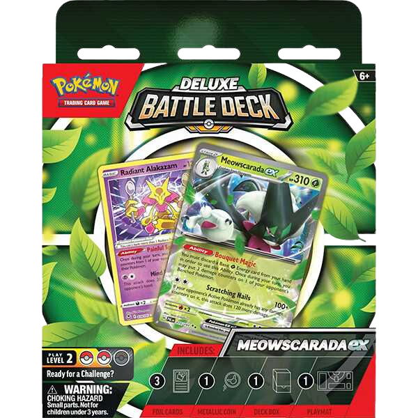 Pokémon TCG: Deluxe Battle Decks - Quaquaval ex/Meowscarada ex