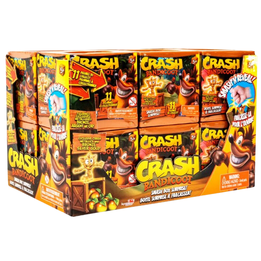 Crash Bandicoot 2.5" Smash Box Surprise