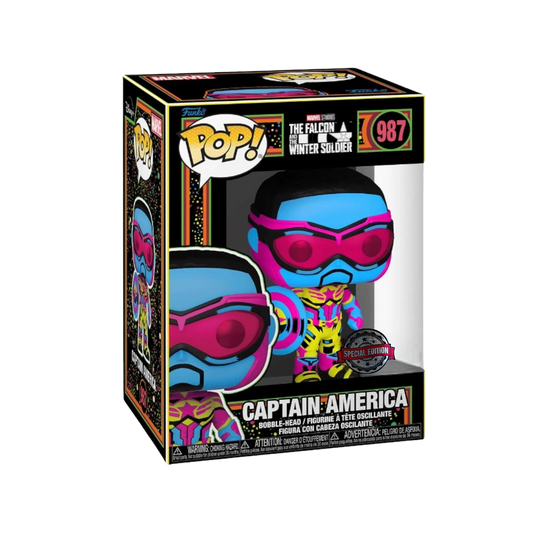 Funko Captain America The Falcon Winter Soldier Blacklight 987
