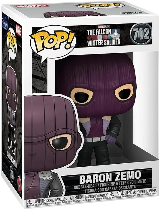 Funko Pop! Marvel The Falcon And The Winter Soldier 702 Baron Zemo