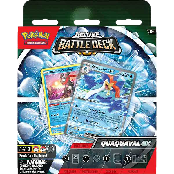 Pokémon TCG: Deluxe Battle Decks - Quaquaval ex/Meowscarada ex