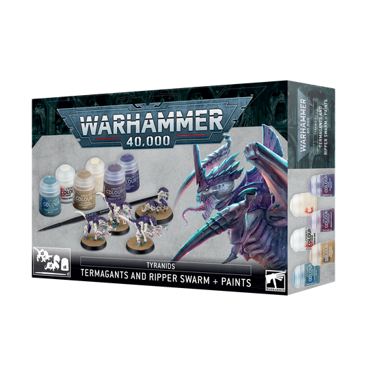 TYRANID PAINT SET+ ENG/SPA/PORT/LATV/ROM