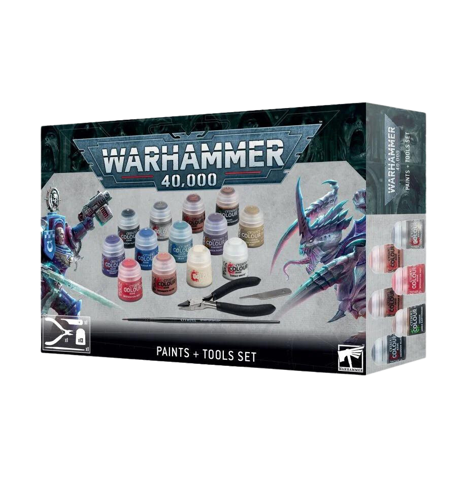Warhammer 40,000: Paints + Tools Set
