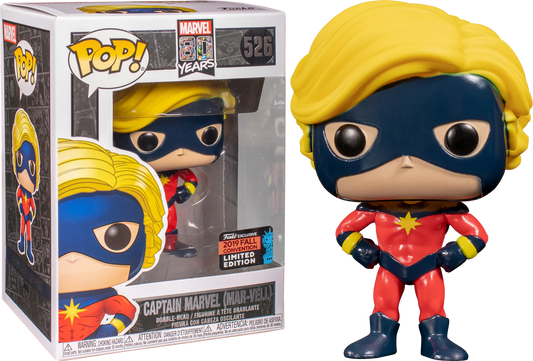 Funko Pop! Marvel 80 Years Captain Marvel (Mar-Vell) 2019 Fall Convention Limited Edition (526)