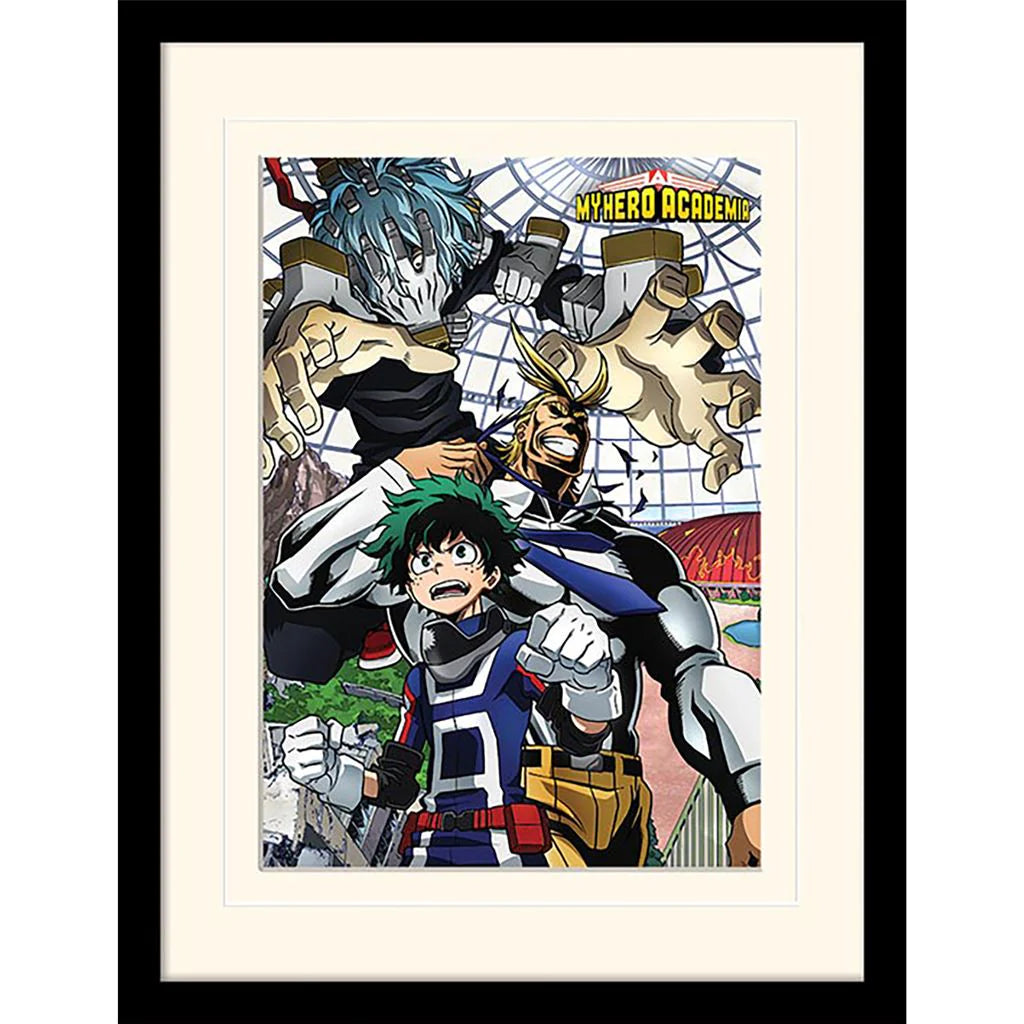 MHA enemy threat Framed Photo