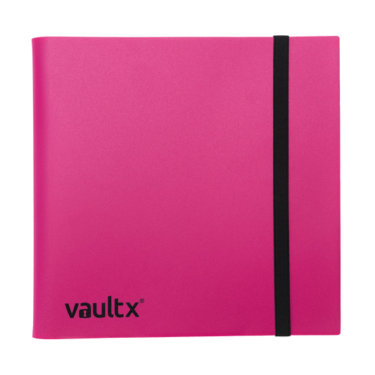 Vault X Strap Binder 12-Pocket Pink