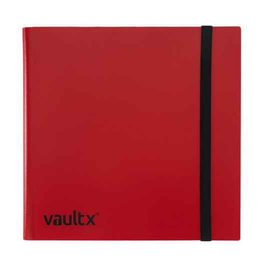 Vault X Strap Binder 12-Pocket Red