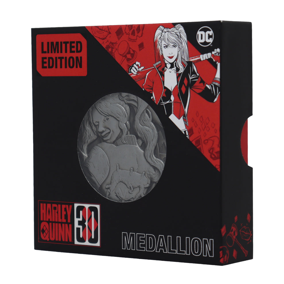 Fanattik DC Harley Quinn Limited Edition 30th Anniversary Medallion