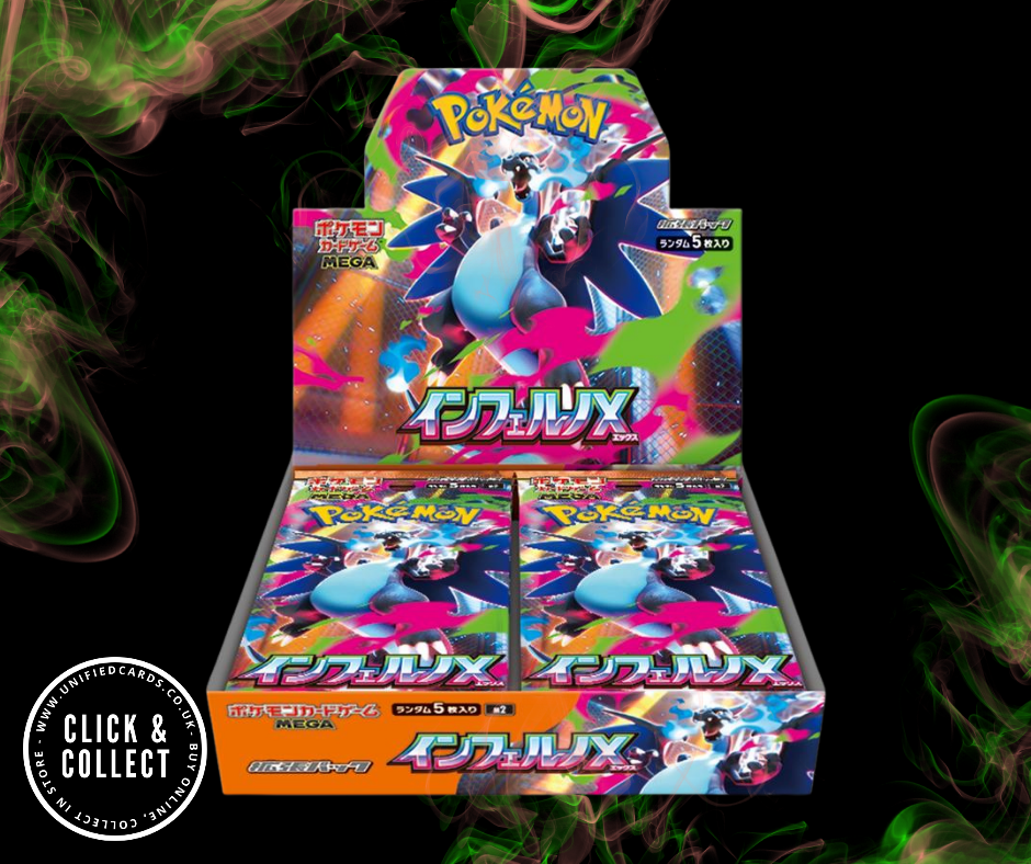 Pokemon mega evolutions inferno x booster box