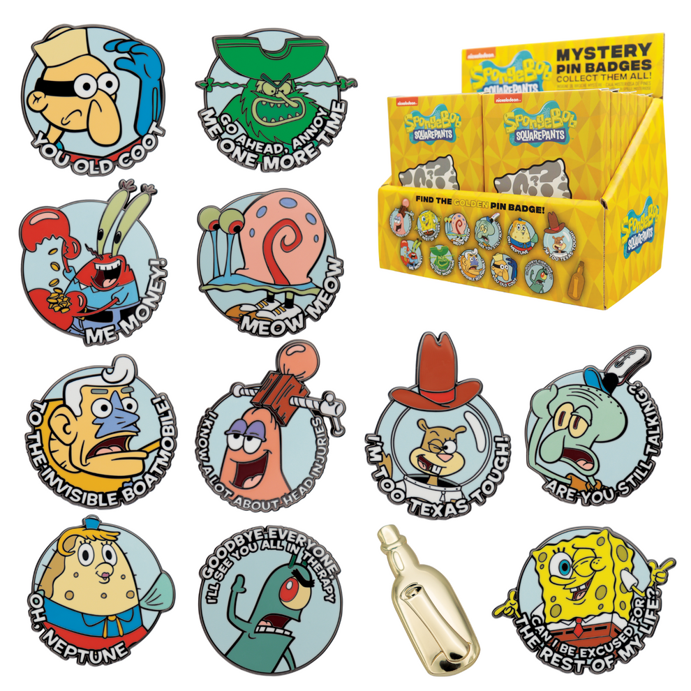 SpongeBob SquarePants Mystery Pins