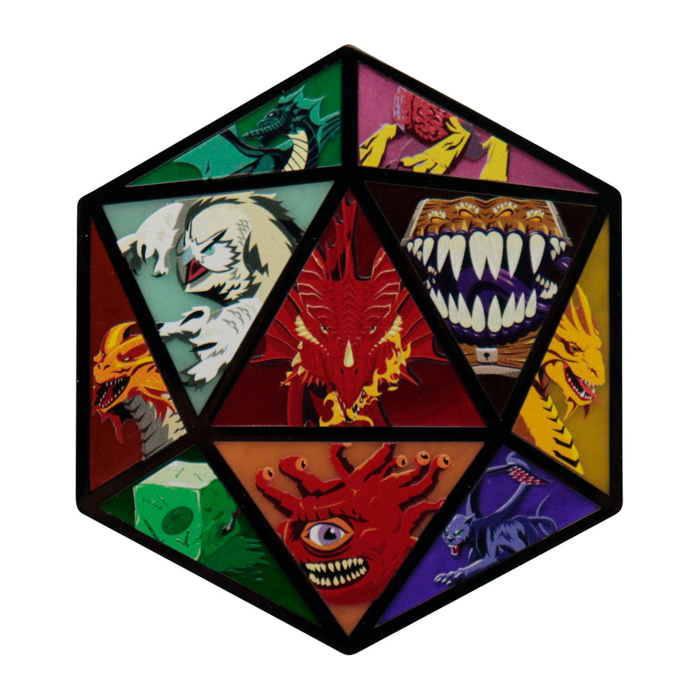 Dungeons & Dragons Limited Edition D20 Metal Medallion