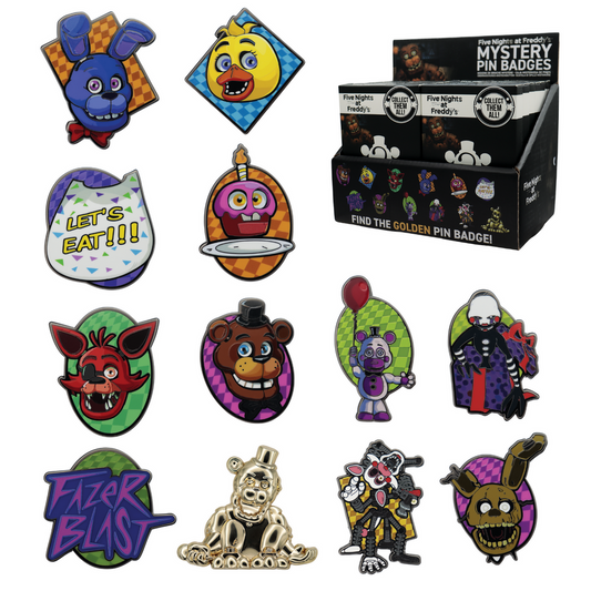 Five Nights at Freddy's Mystery Pin Badge