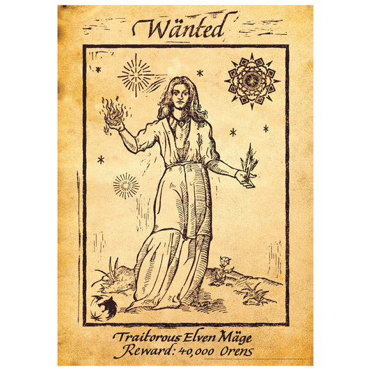 The Witcher Limited Edition Yennefer A3 Art Print